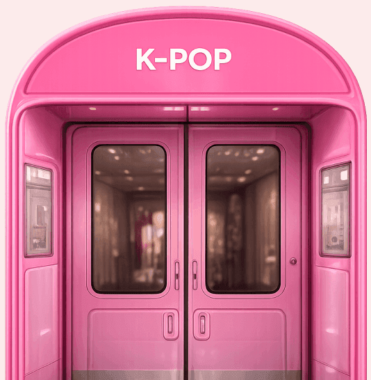 K-Pop station door